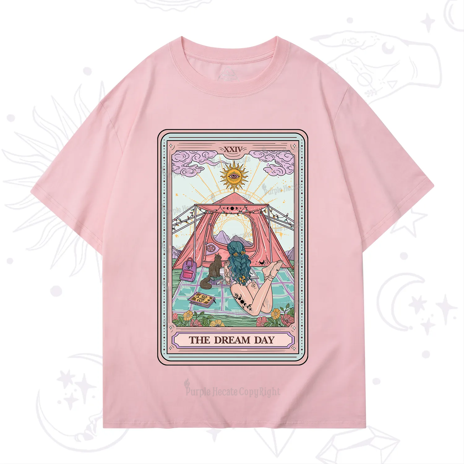 Purplehecate The Dream Day Tarot T-Shirt