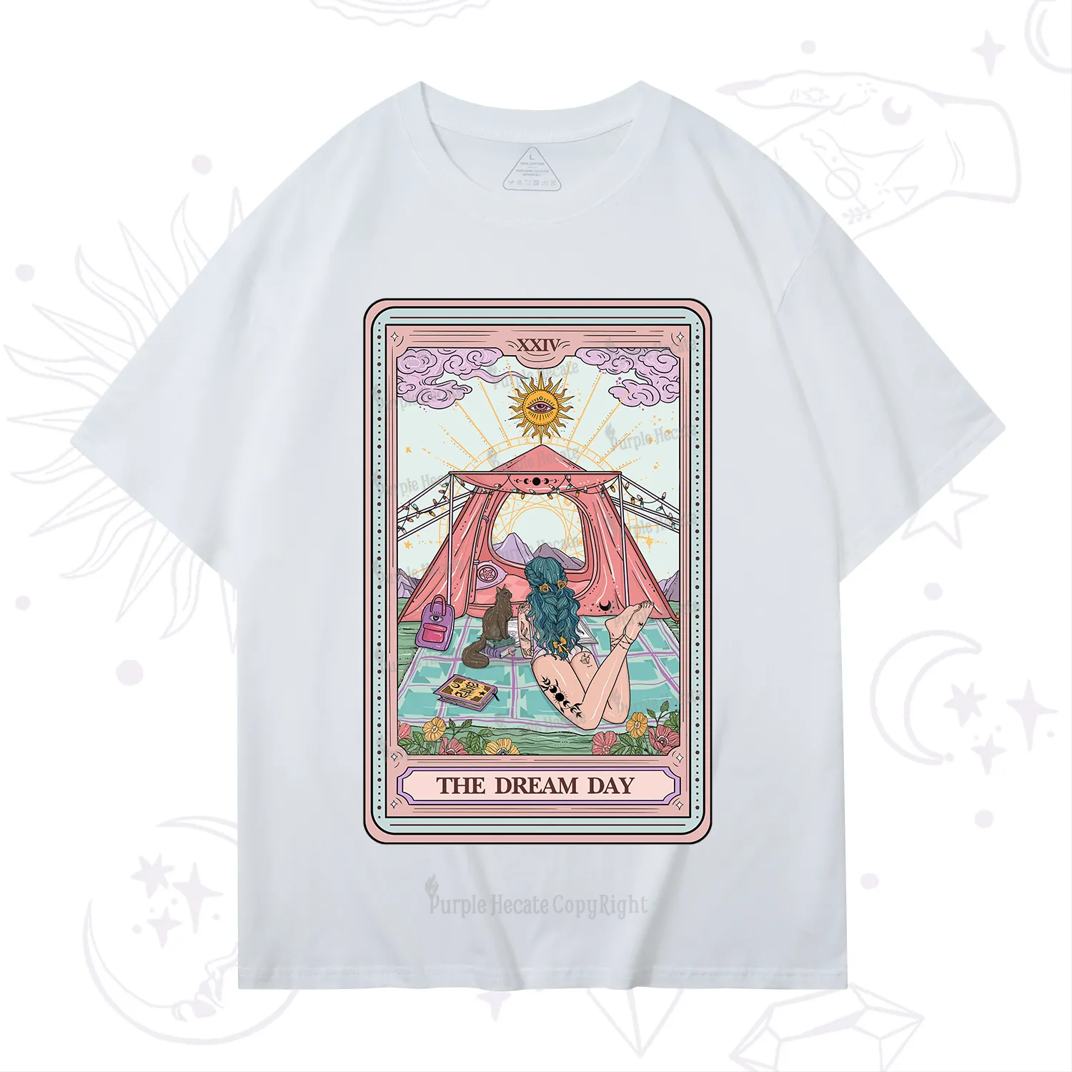 Purplehecate The Dream Day Tarot T-Shirt