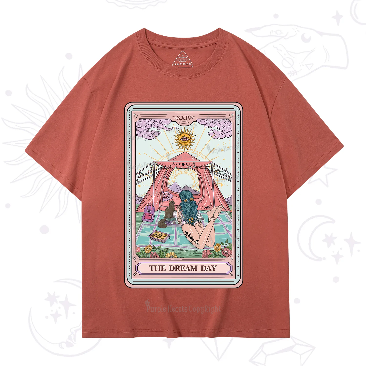 Purplehecate The Dream Day Tarot T-Shirt