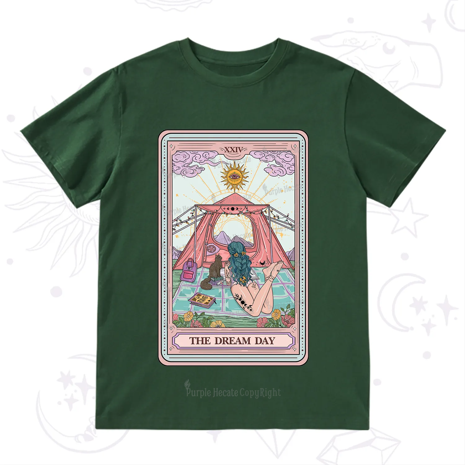 Purplehecate The Dream Day Tarot T-Shirt