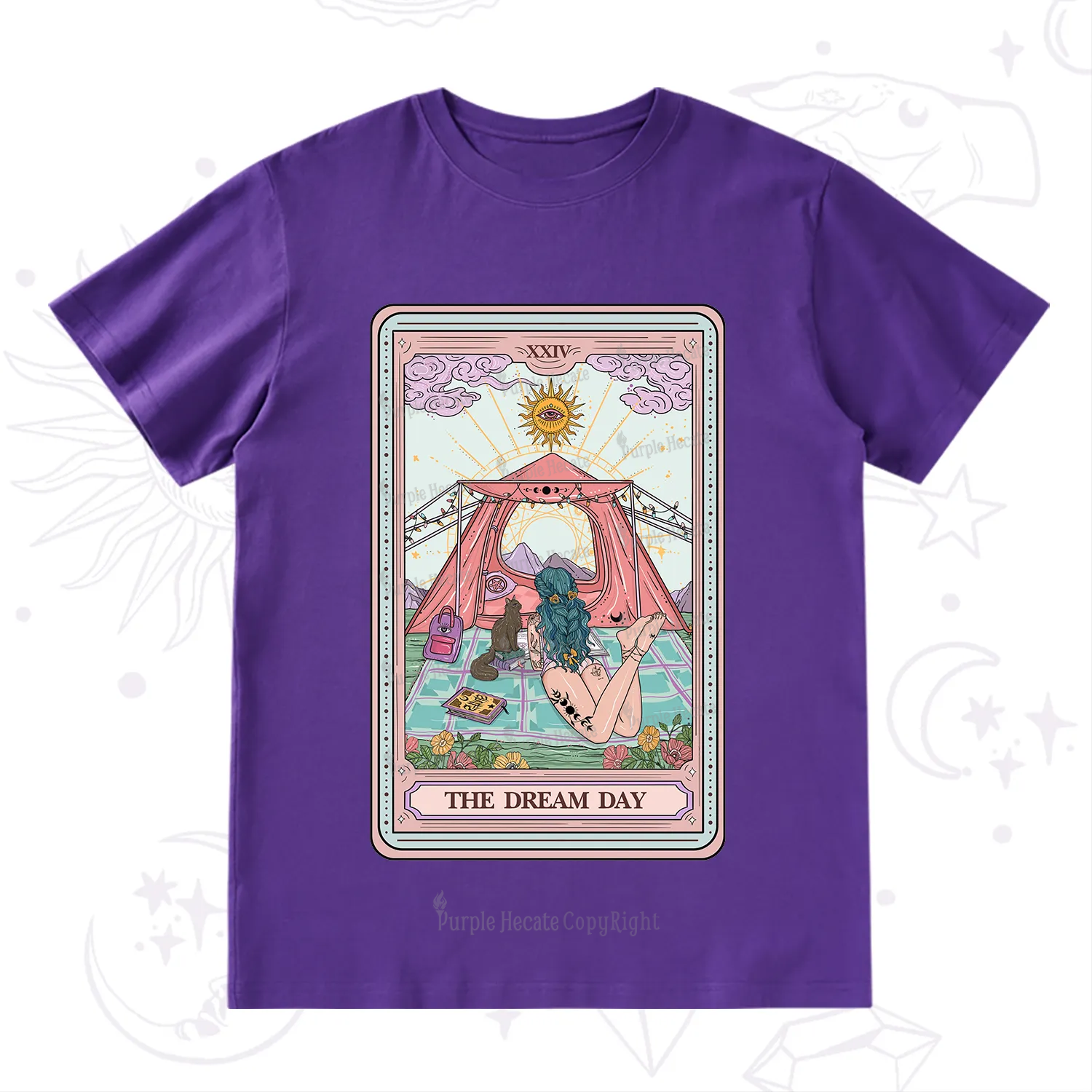 Purplehecate The Dream Day Tarot T-Shirt