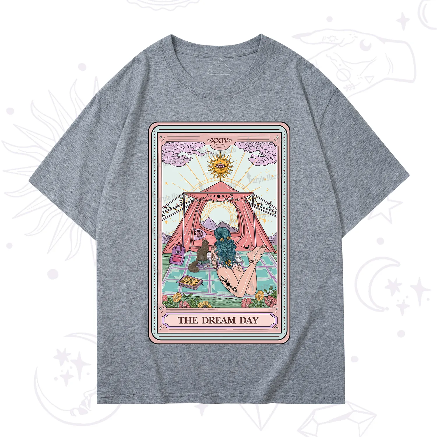 Purplehecate The Dream Day Tarot T-Shirt