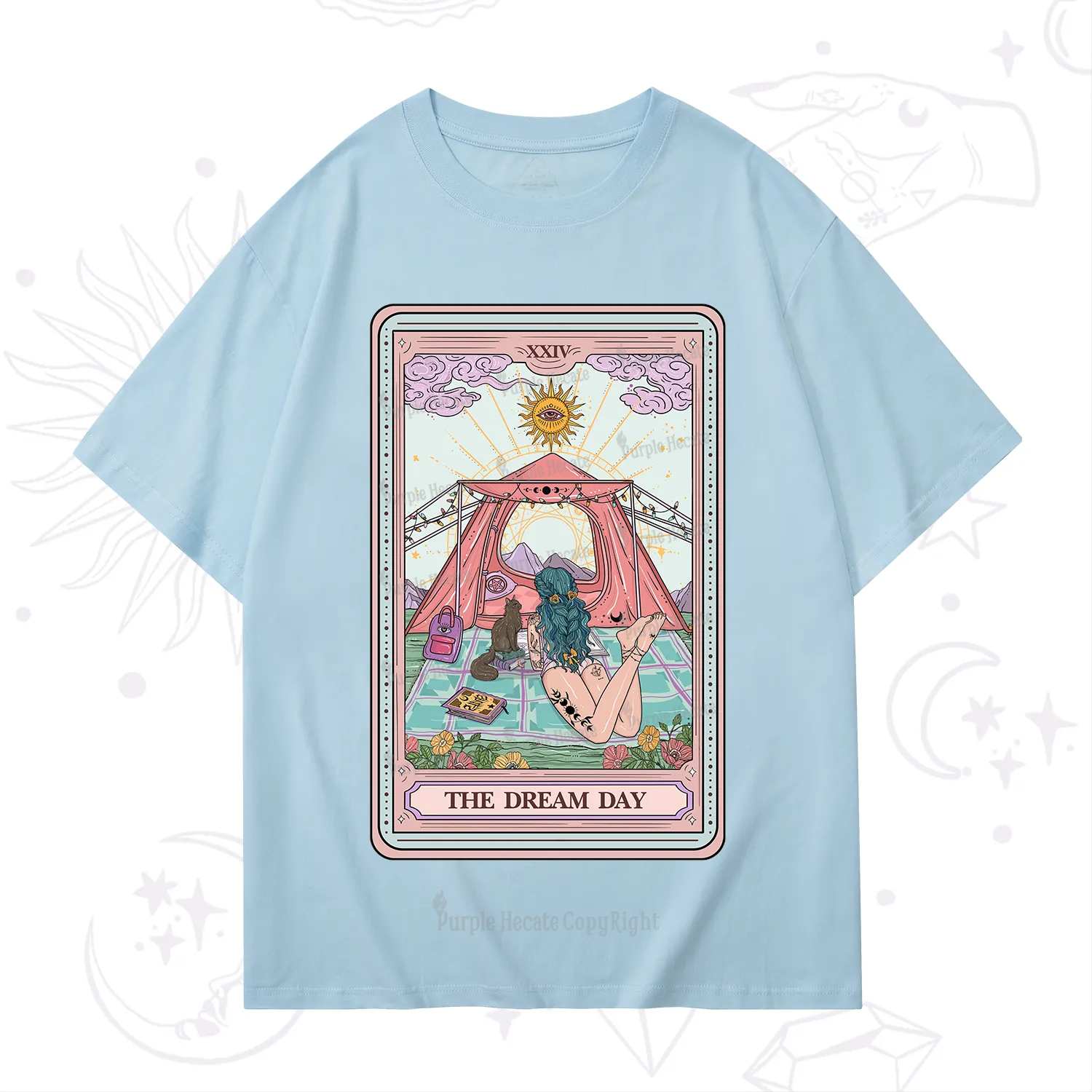 Purplehecate The Dream Day Tarot T-Shirt