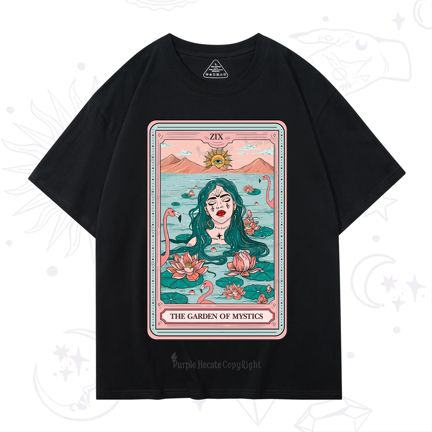 Purplehecate The Garden Of Mystics Tarot T-Shirt