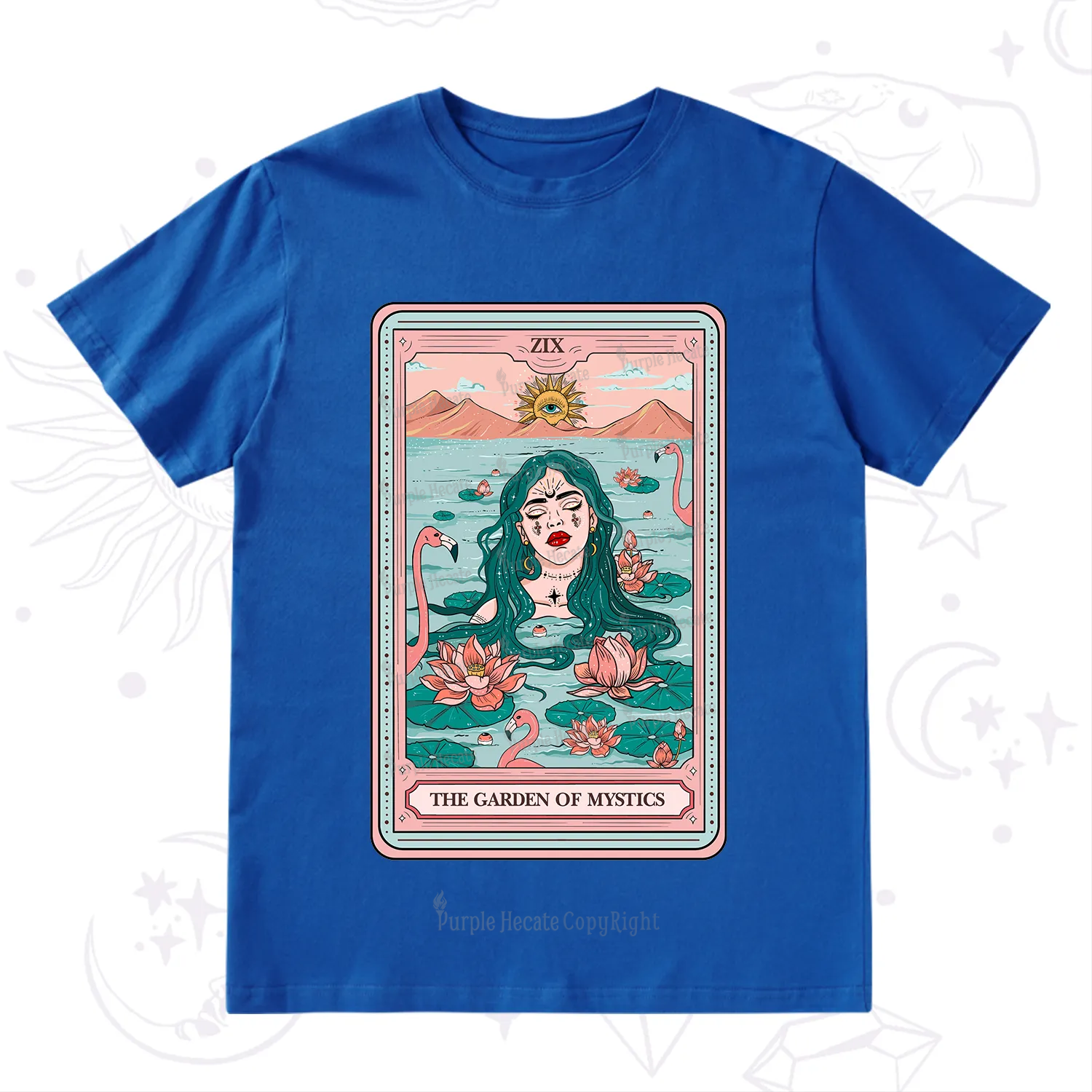 Purplehecate The Garden Of Mystics Tarot T-Shirt