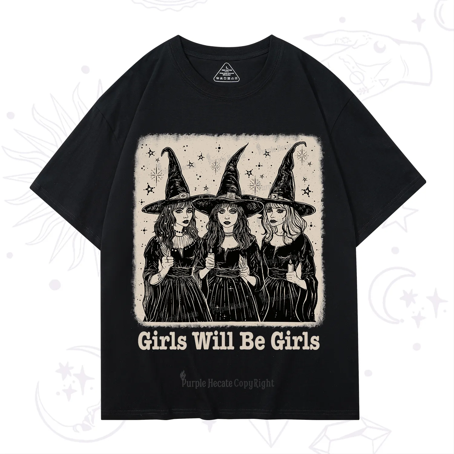 Purplehecate Girls Will Be Girls T-Shirt