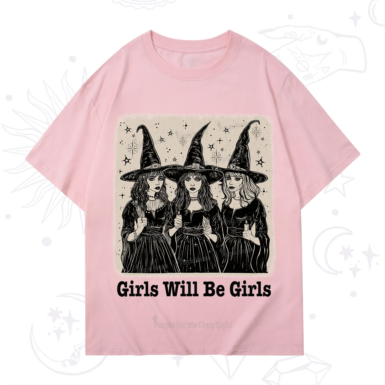Purplehecate Girls Will Be Girls T-Shirt