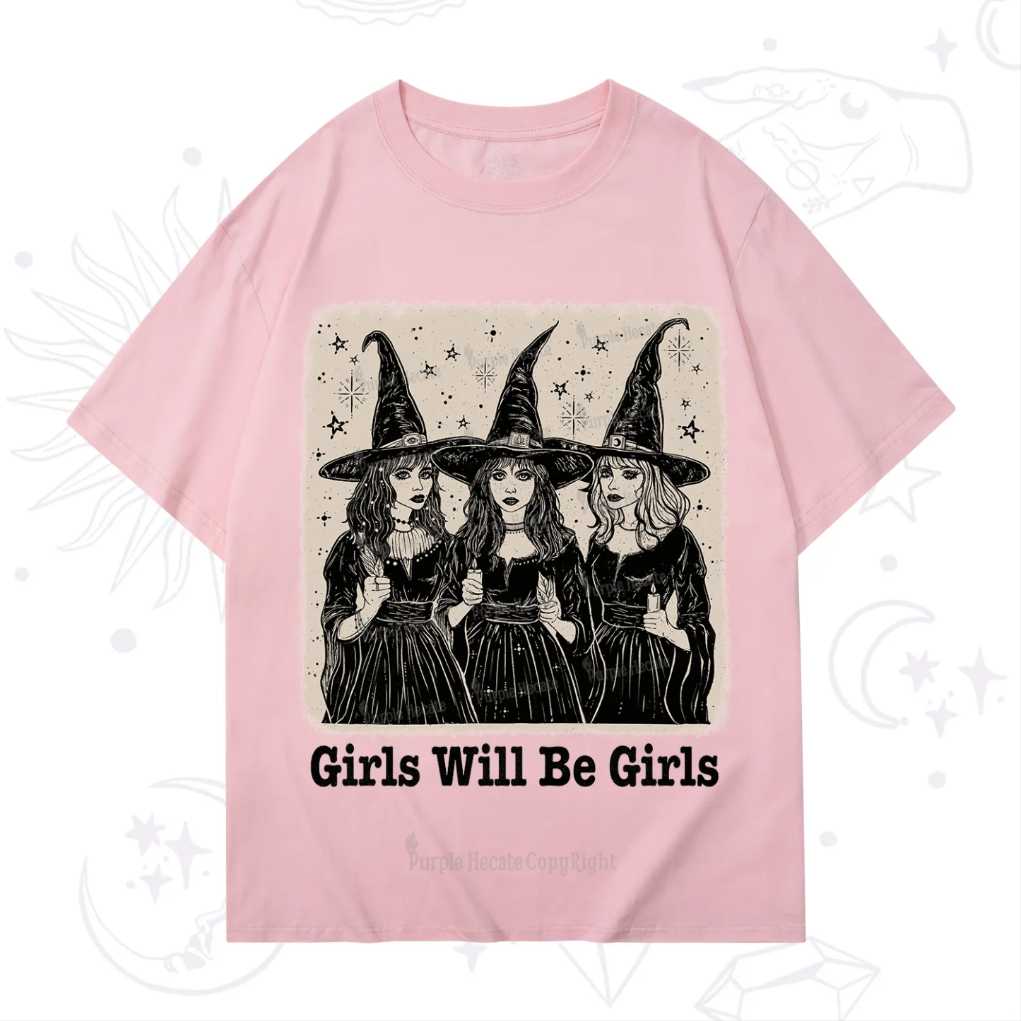 Purplehecate Girls Will Be Girls T-Shirt