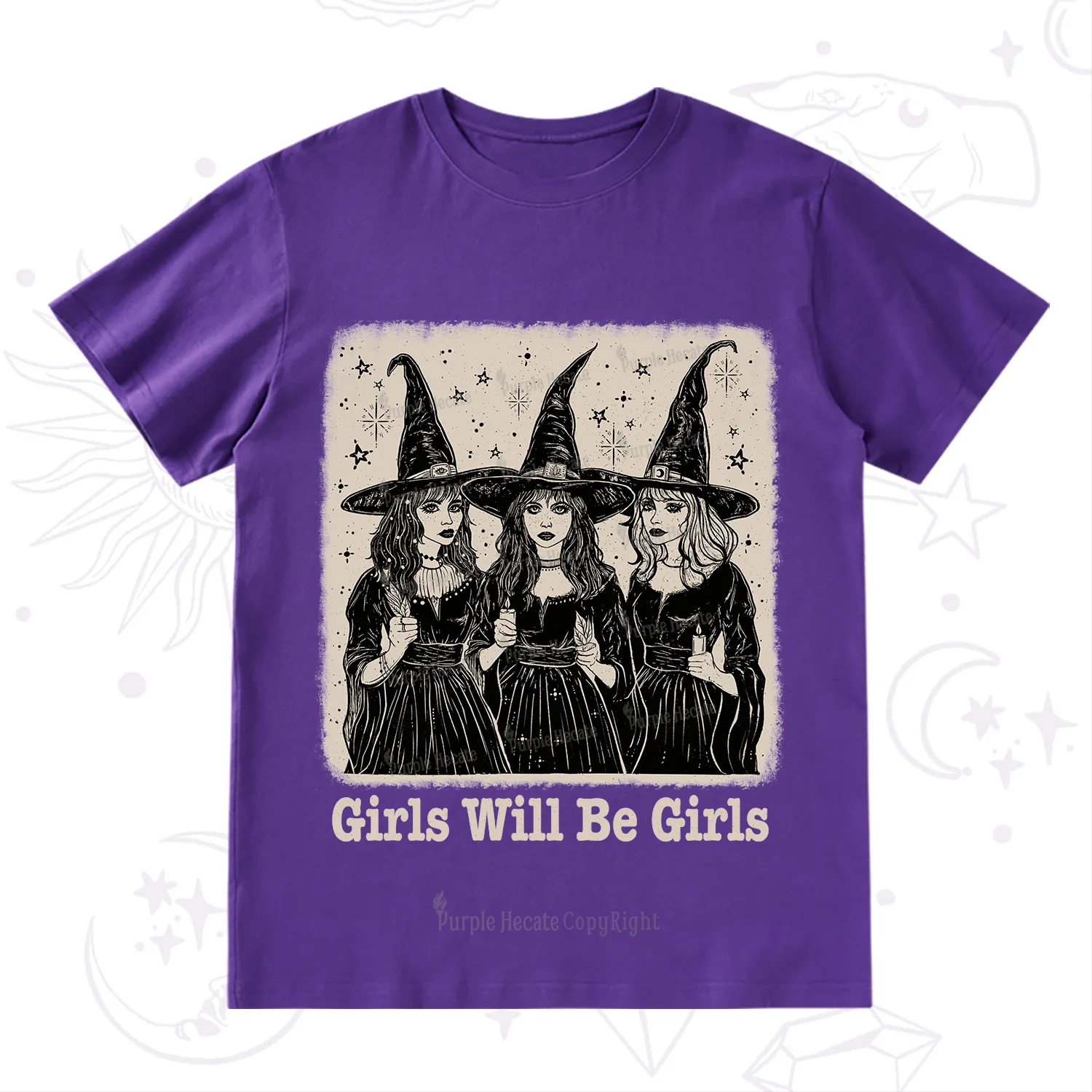 Purplehecate Girls Will Be Girls T-Shirt