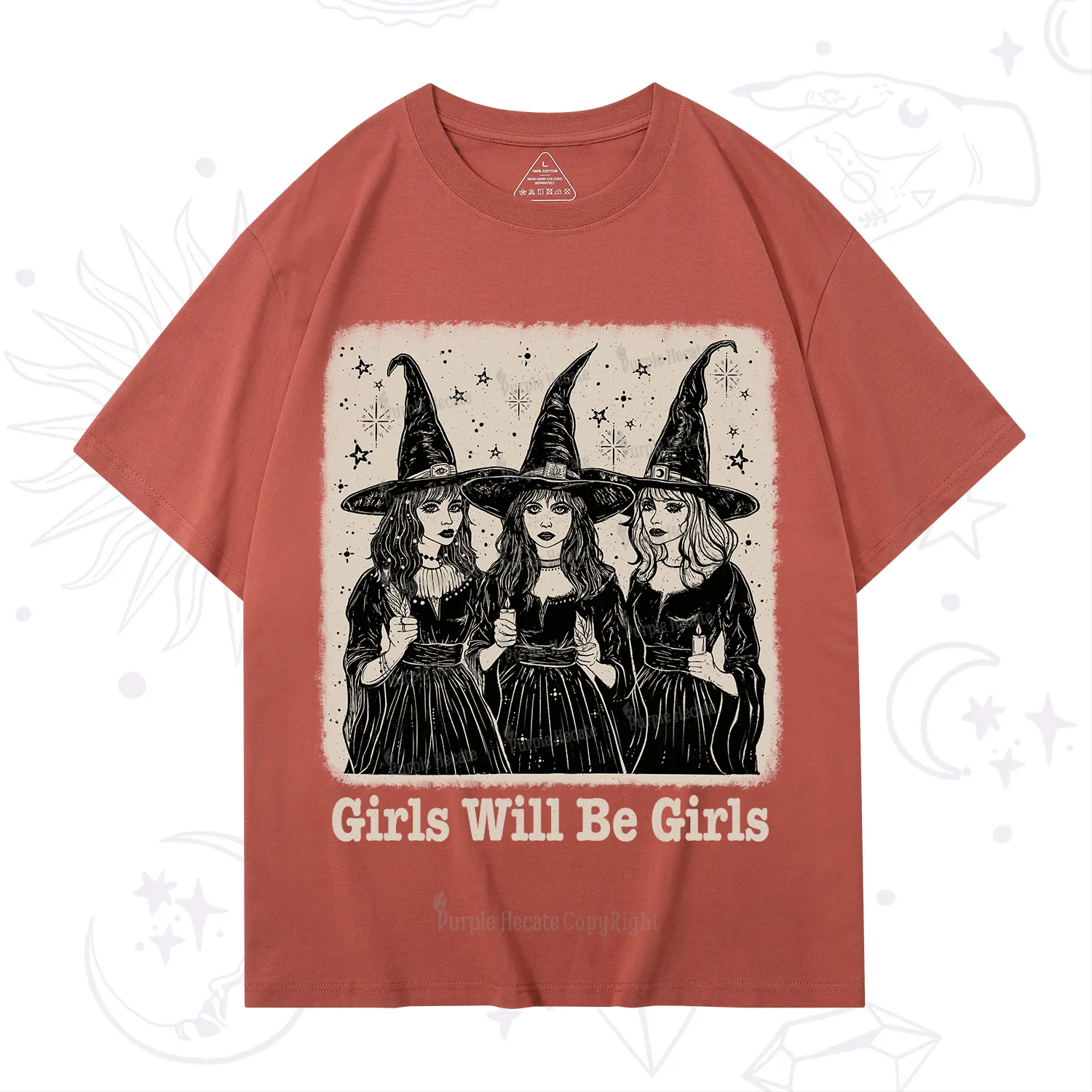 Purplehecate Girls Will Be Girls T-Shirt