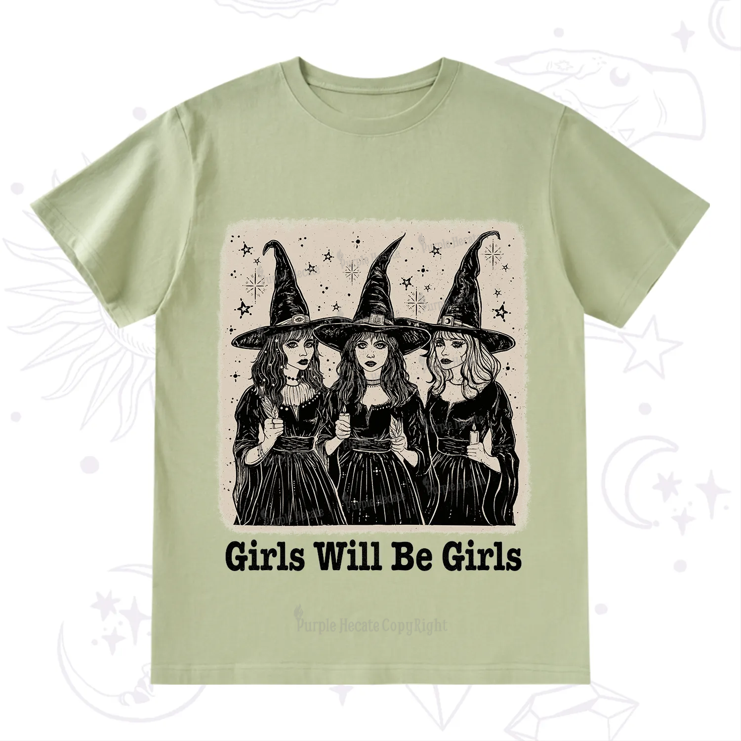 Purplehecate Girls Will Be Girls T-Shirt
