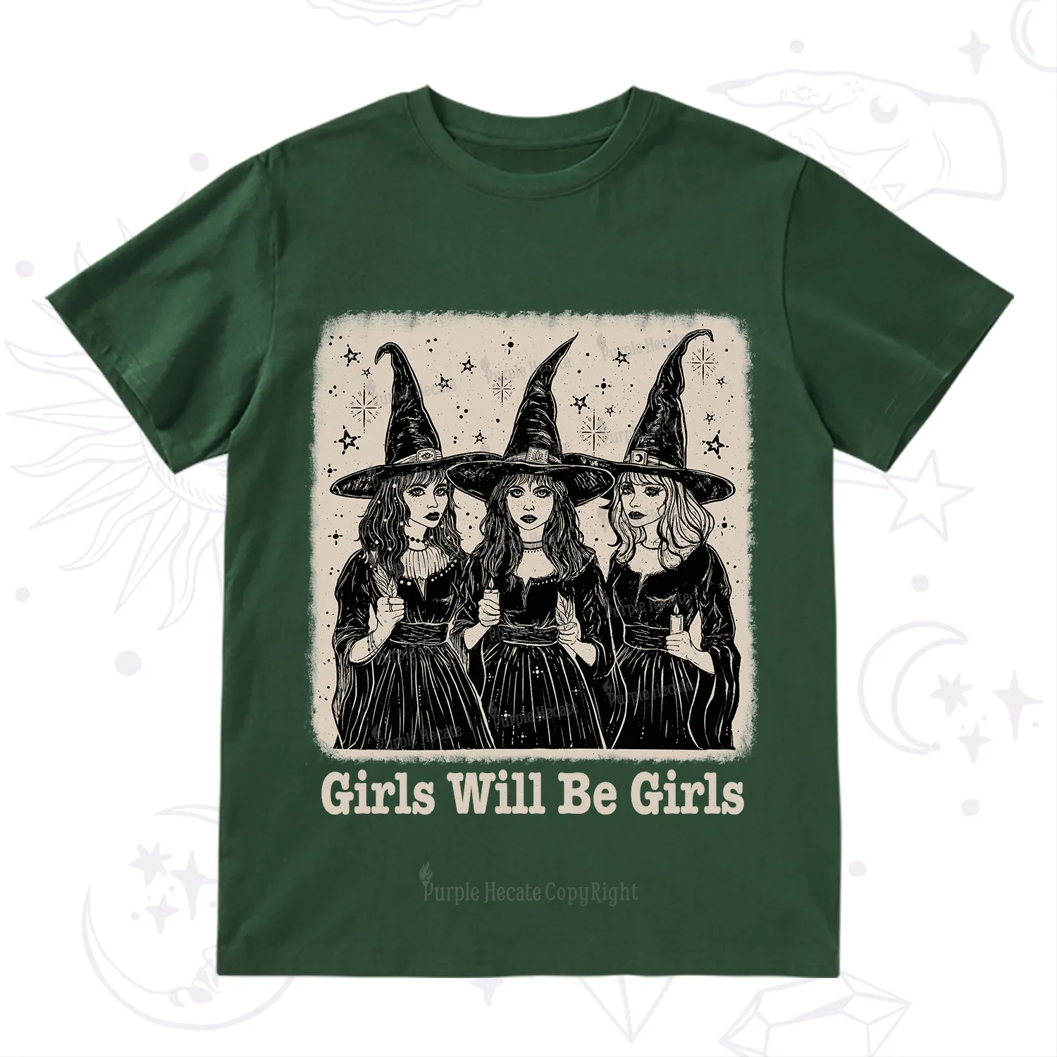 Purplehecate Girls Will Be Girls T-Shirt