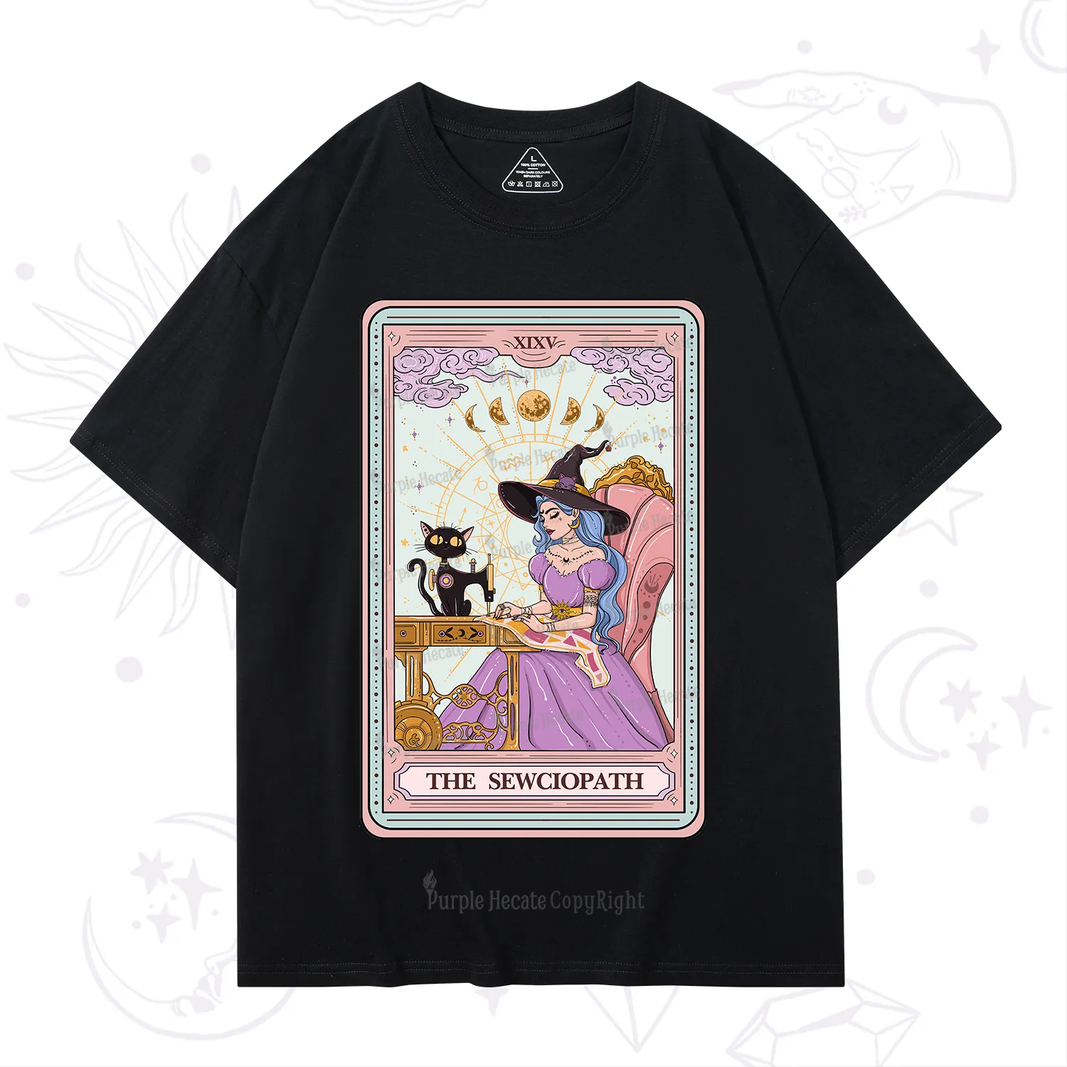 Purplehecate The Sewciopath Tarot T-Shirt
