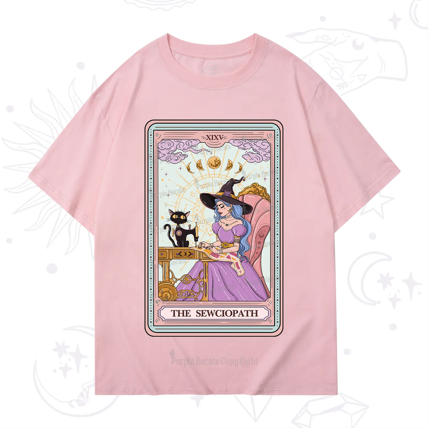 Purplehecate The Sewciopath Tarot T-Shirt