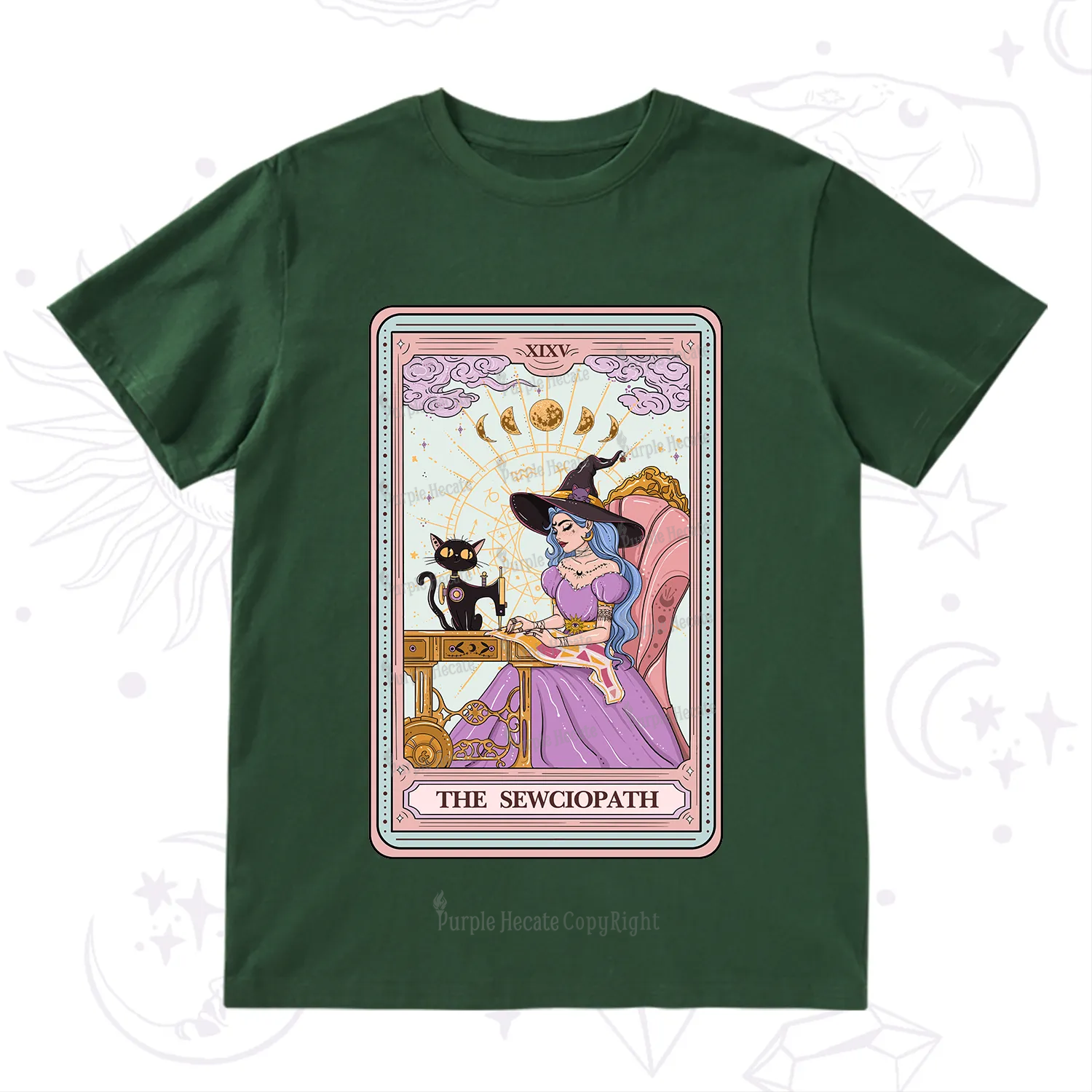 Purplehecate The Sewciopath Tarot T-Shirt