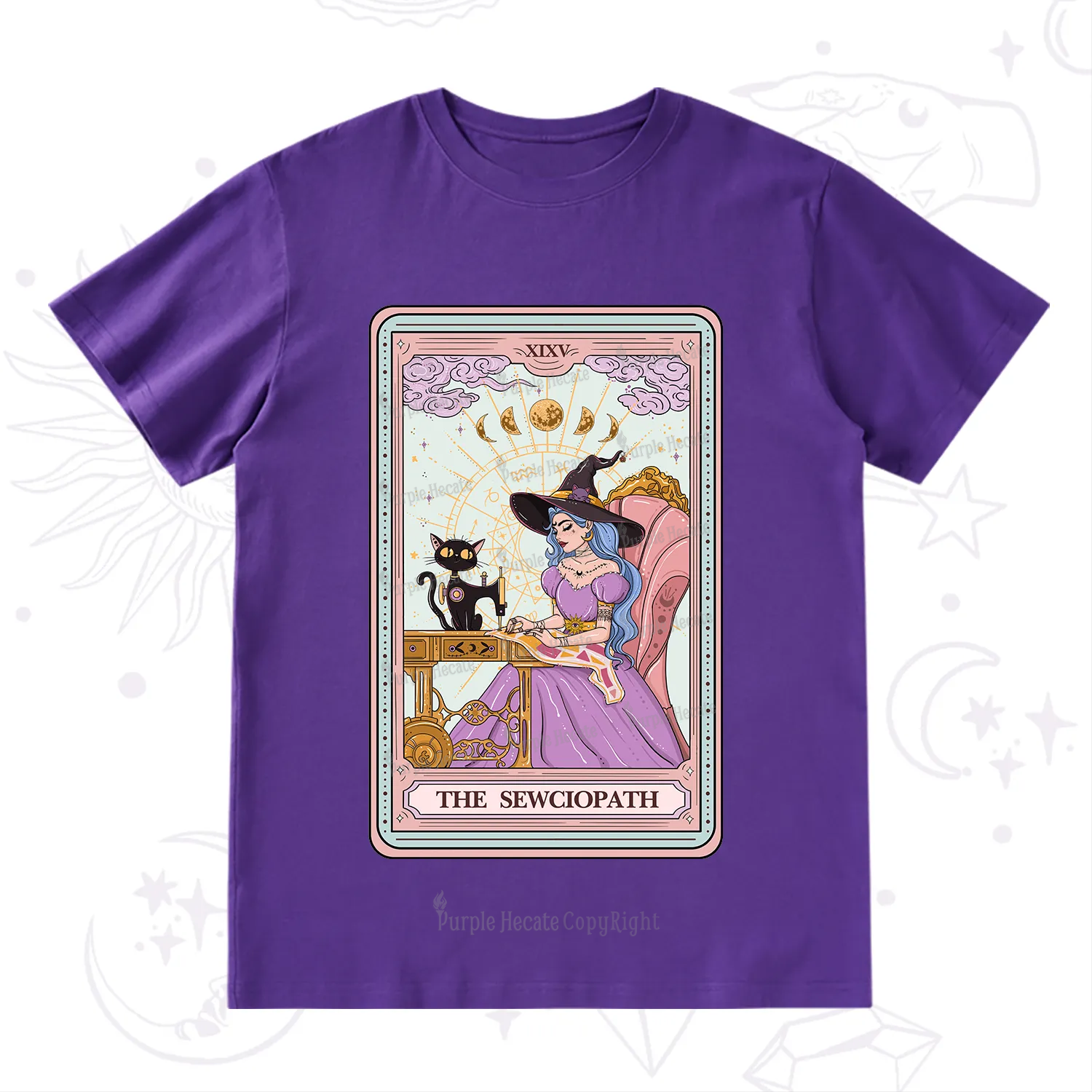 Purplehecate The Sewciopath Tarot T-Shirt
