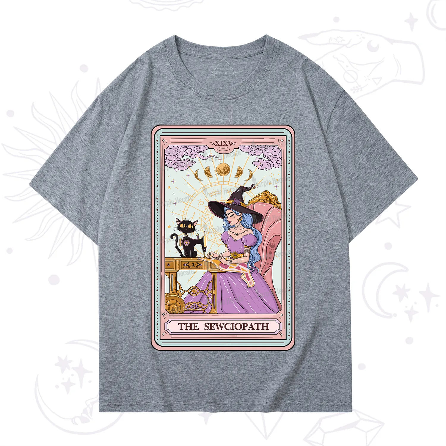 Purplehecate The Sewciopath Tarot T-Shirt