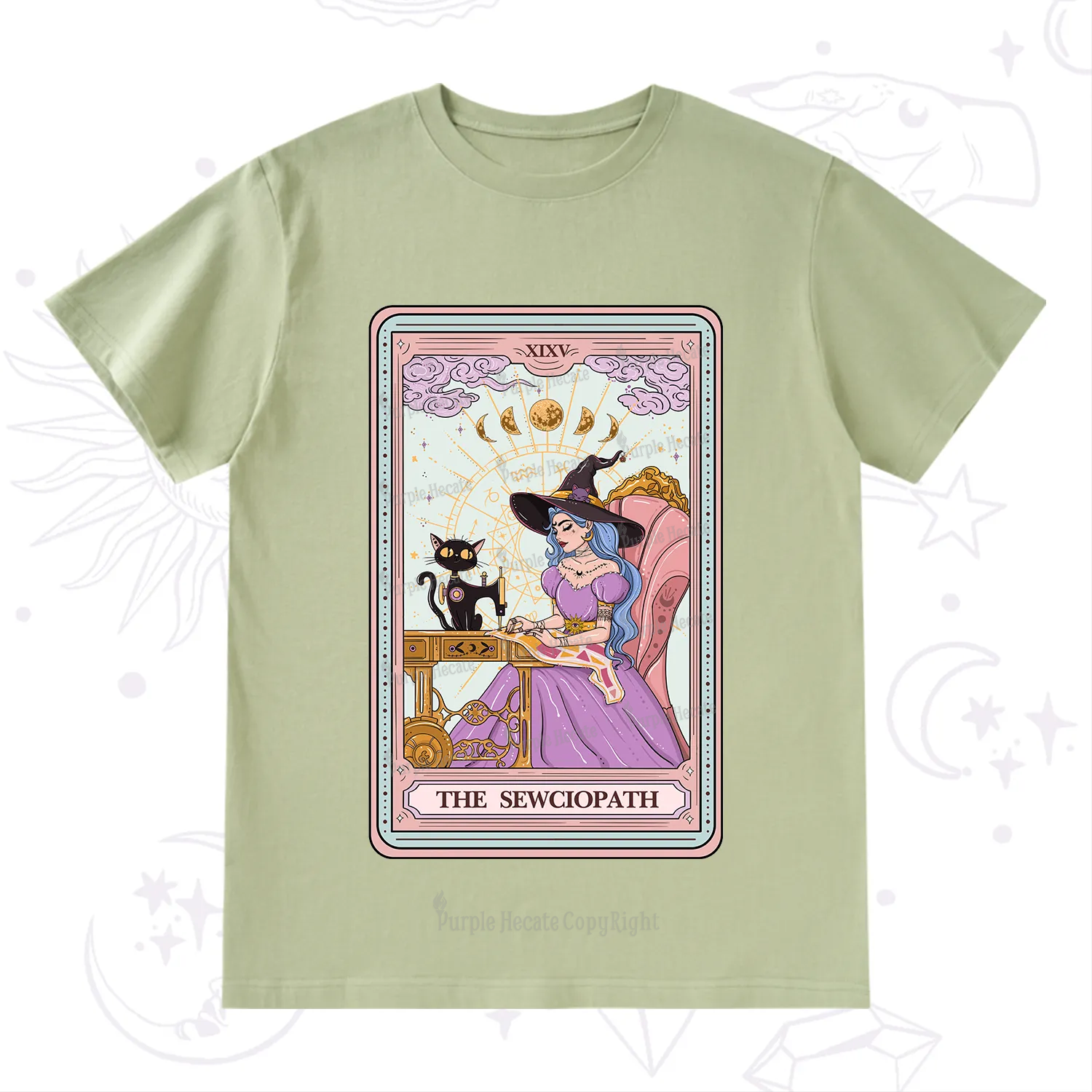 Purplehecate The Sewciopath Tarot T-Shirt