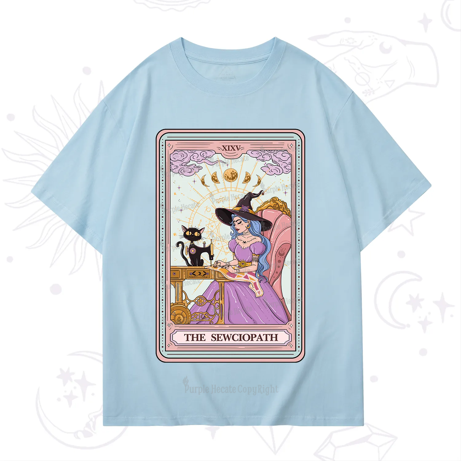 Purplehecate The Sewciopath Tarot T-Shirt