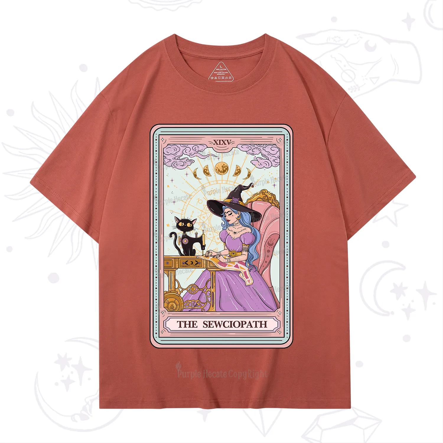 Purplehecate The Sewciopath Tarot T-Shirt