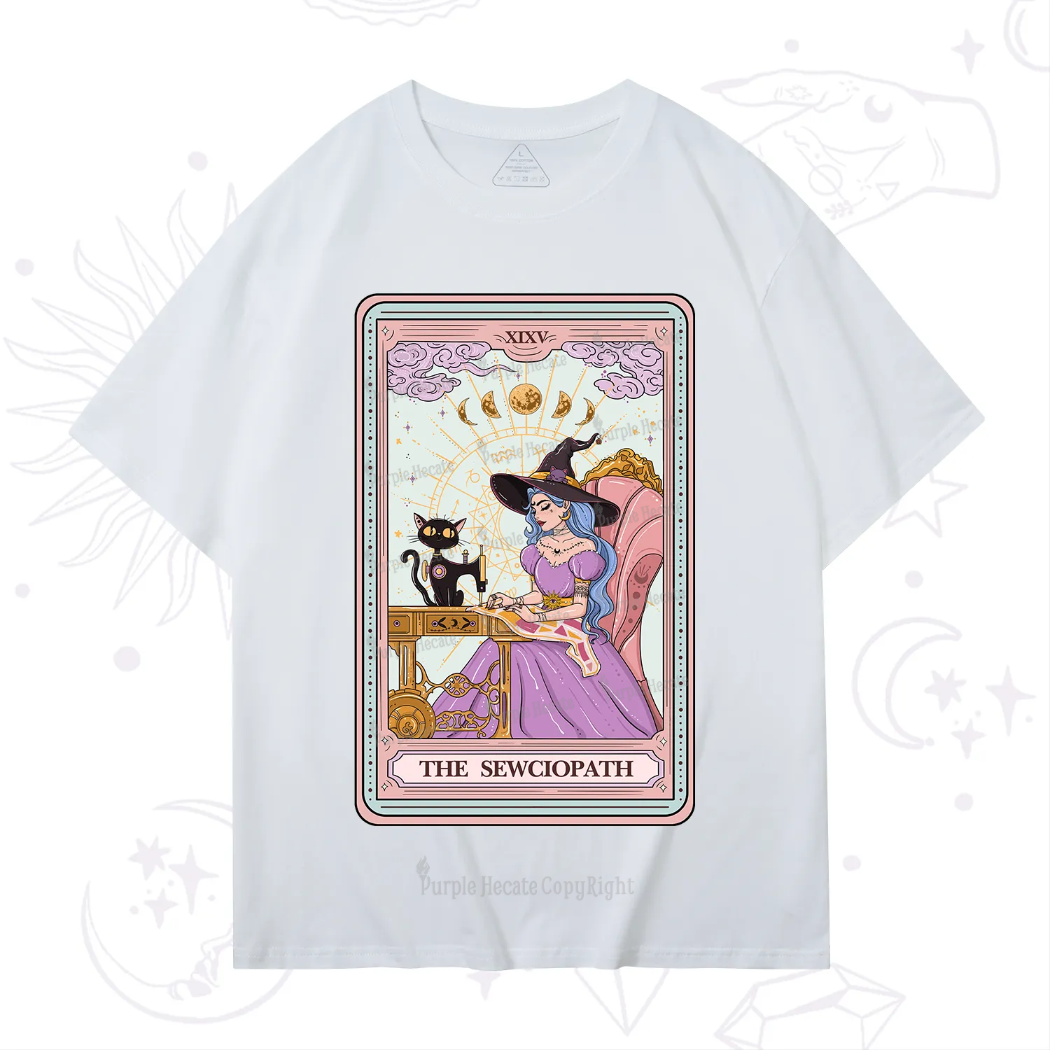 Purplehecate The Sewciopath Tarot T-Shirt