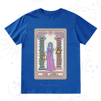 Purplehecate The Libra Goddess Tarot T-Shirt