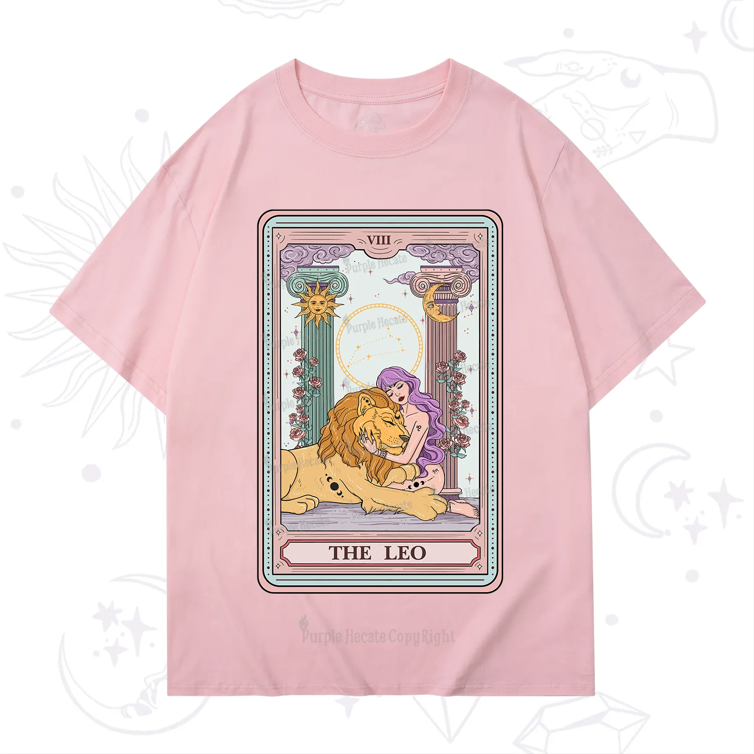Purplehecate The Leo Goddess Tarot T-Shirt