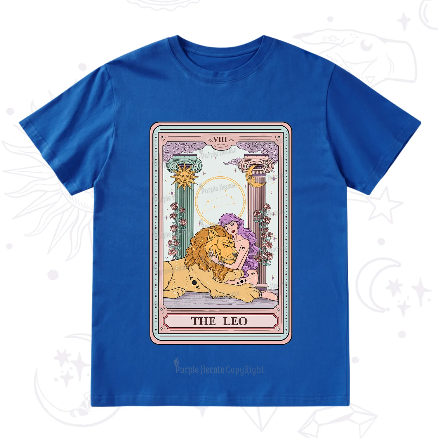 Purplehecate The Leo Goddess Tarot T-Shirt