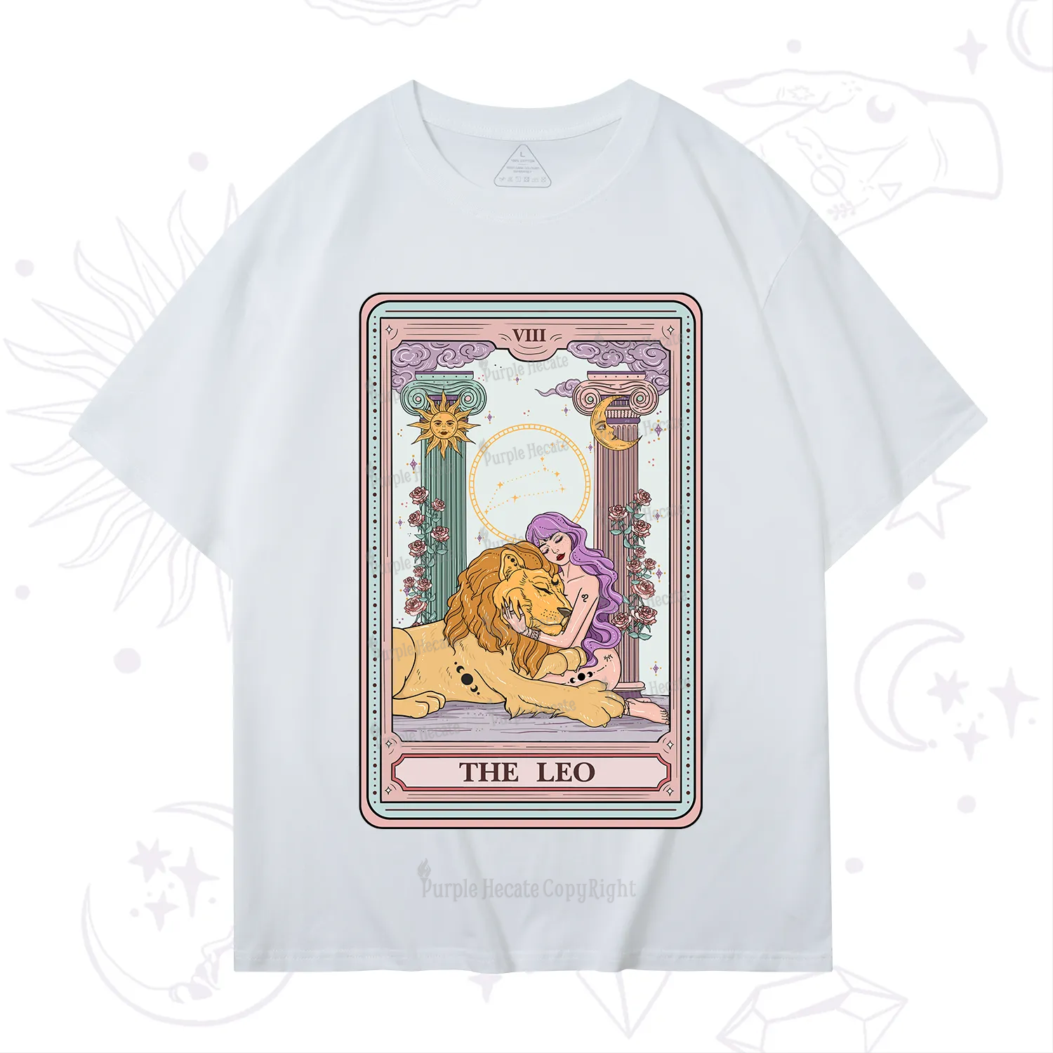 Purplehecate The Leo Goddess Tarot T-Shirt