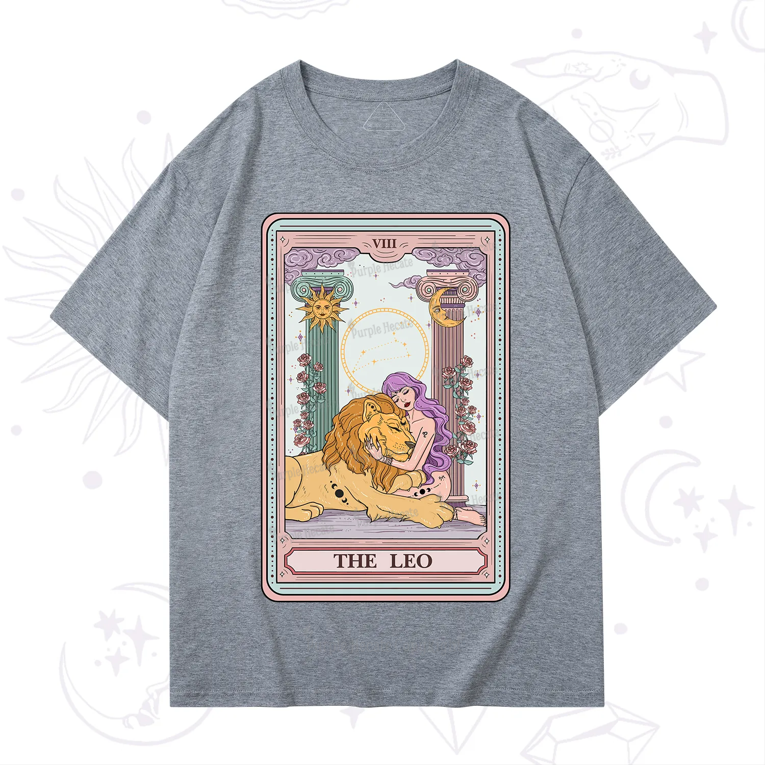 Purplehecate The Leo Goddess Tarot T-Shirt