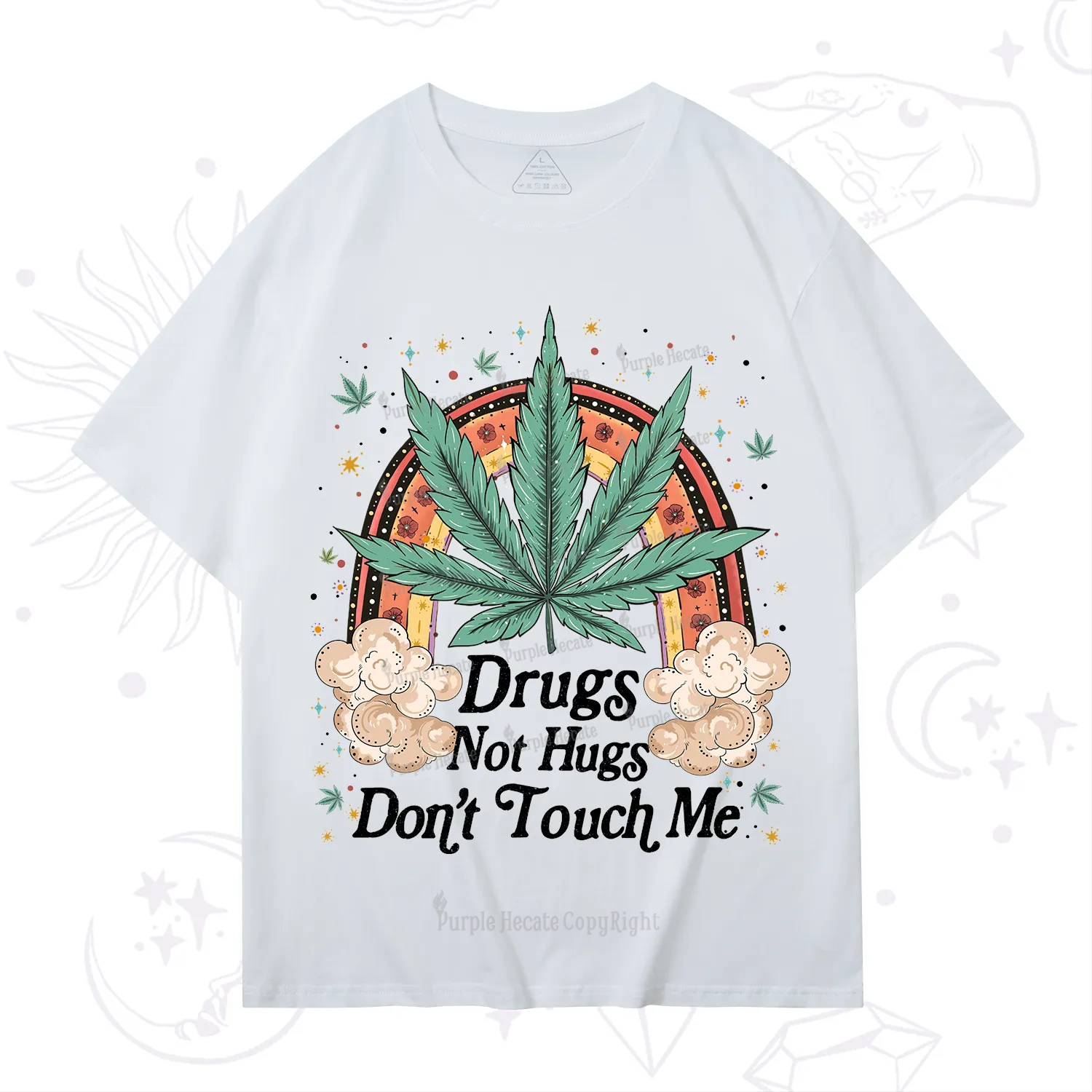 Purplehecate Drugs Not Hugs T-Shirt