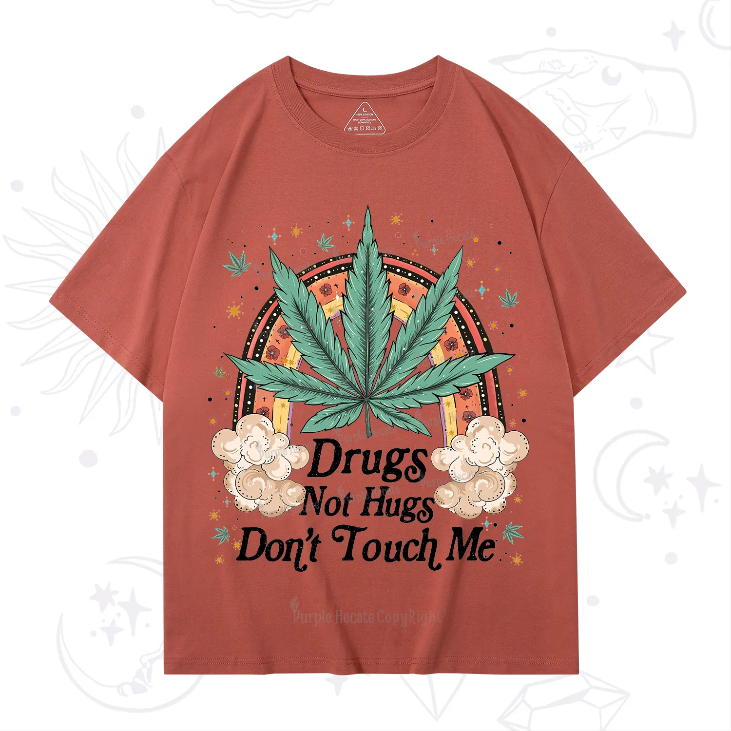 Purplehecate Drugs Not Hugs T-Shirt