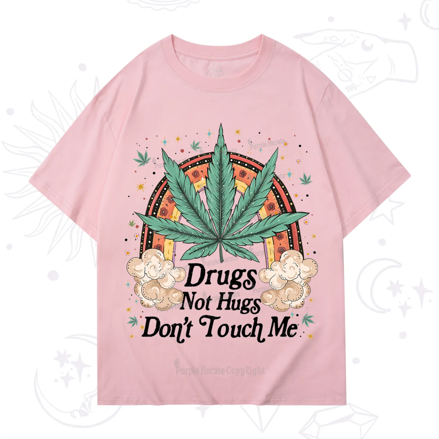 Purplehecate Drugs Not Hugs T-Shirt