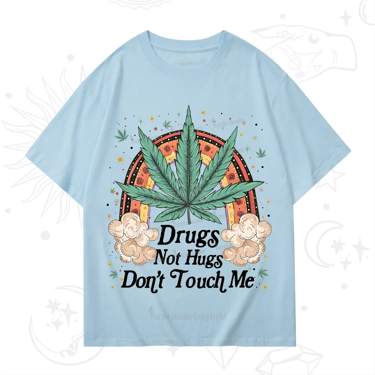Purplehecate Drugs Not Hugs T-Shirt