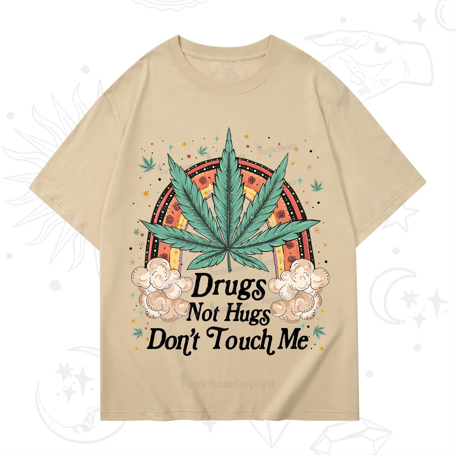 Purplehecate Drugs Not Hugs T-Shirt