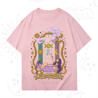 Purplehecate The High Priestess Goddess T-Shirt