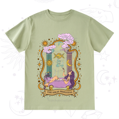 Purplehecate The High Priestess Goddess T-Shirt