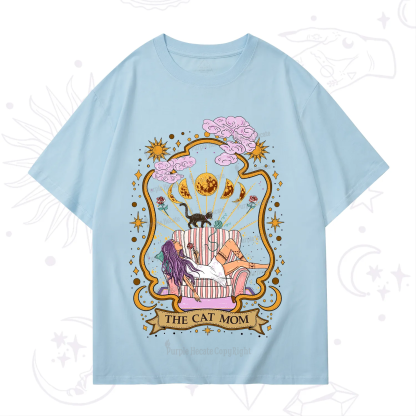 Purplehecate The Cat Mom Goddess T-Shirt