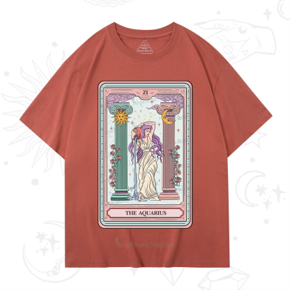 Purplehecate The Aquarius Goddess Tarot T-Shirt