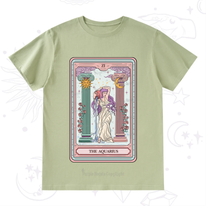 Purplehecate The Aquarius Goddess Tarot T-Shirt