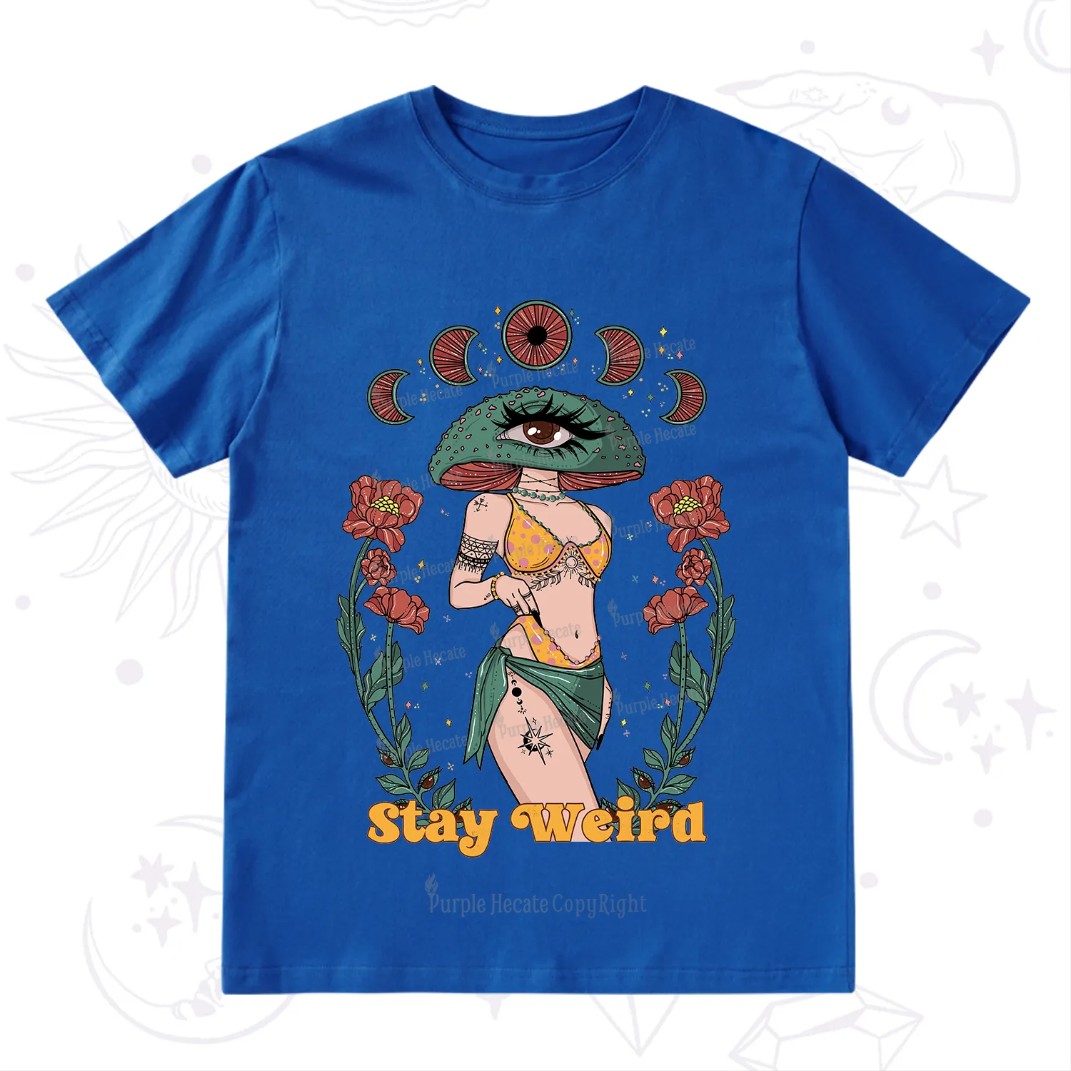 Purplehecate Stay Weird T-Shirt
