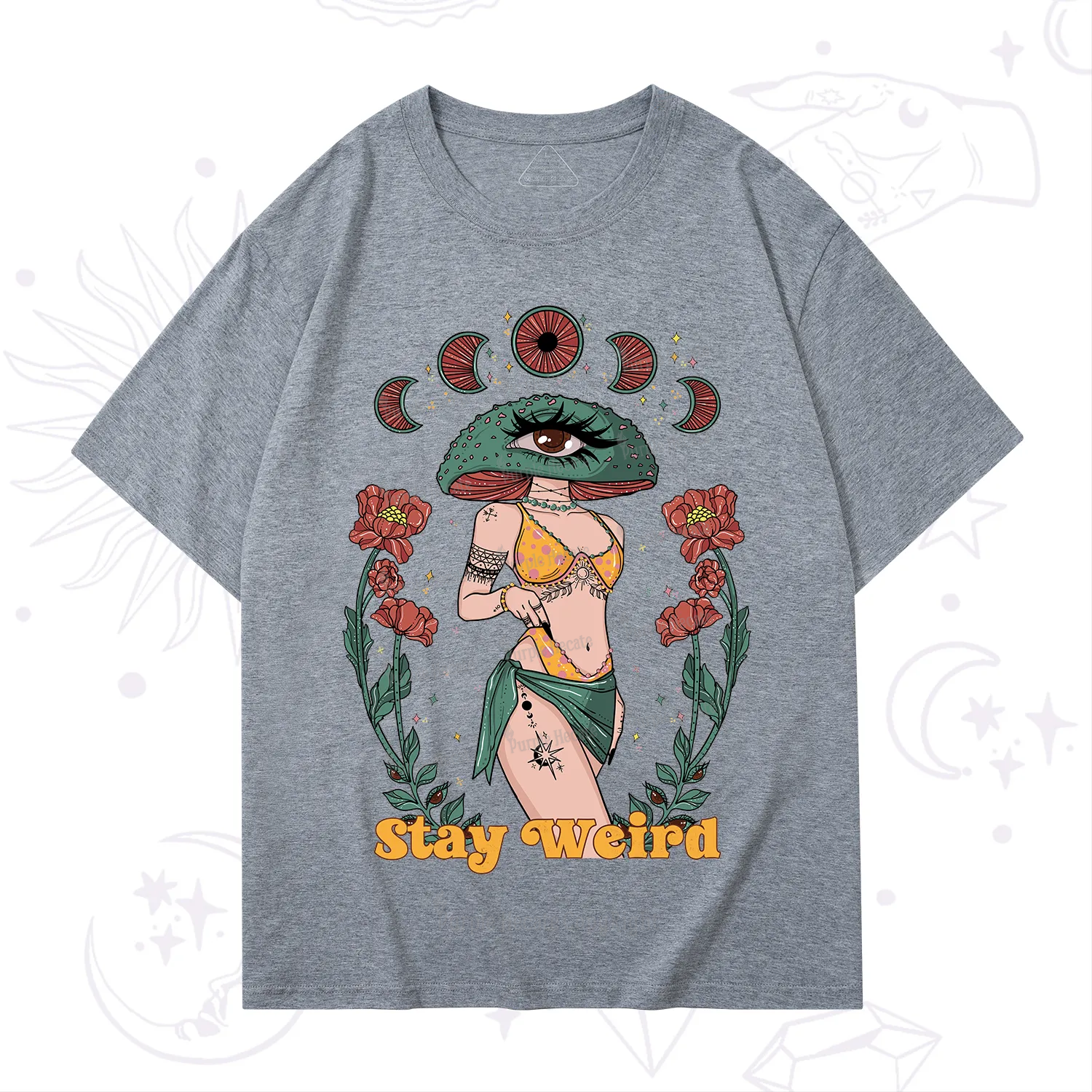 Purplehecate Stay Weird T-Shirt