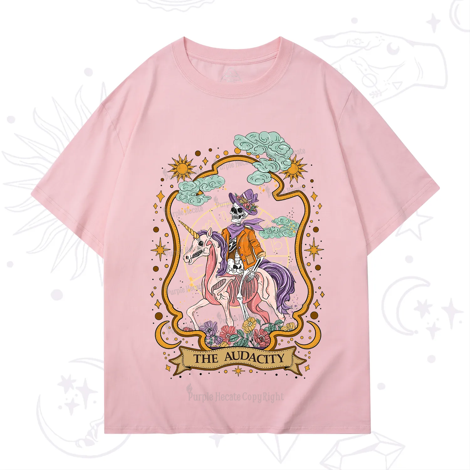 Purplehecate The Audacity Skeleton T-Shirt