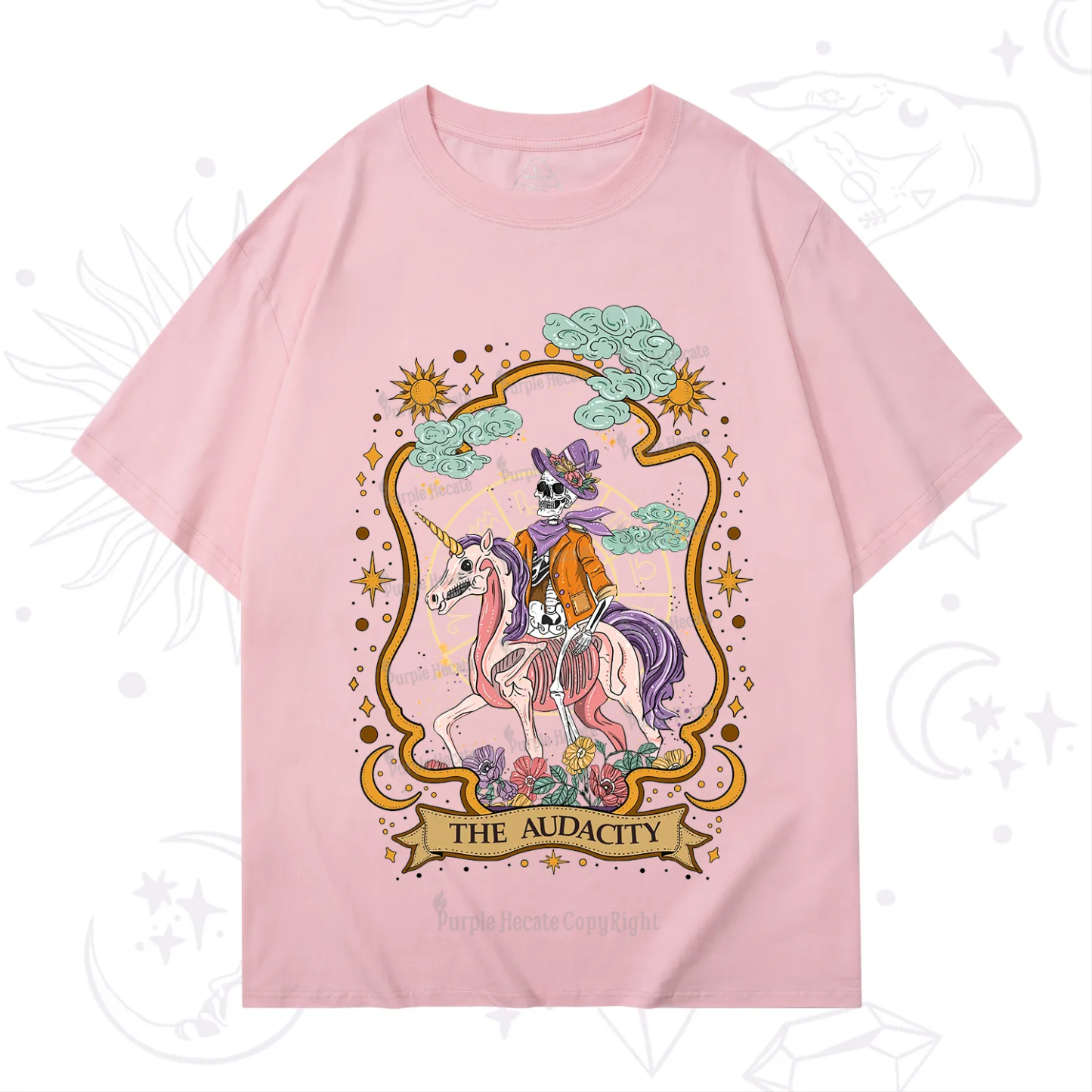 Purplehecate The Audacity Skeleton T-Shirt