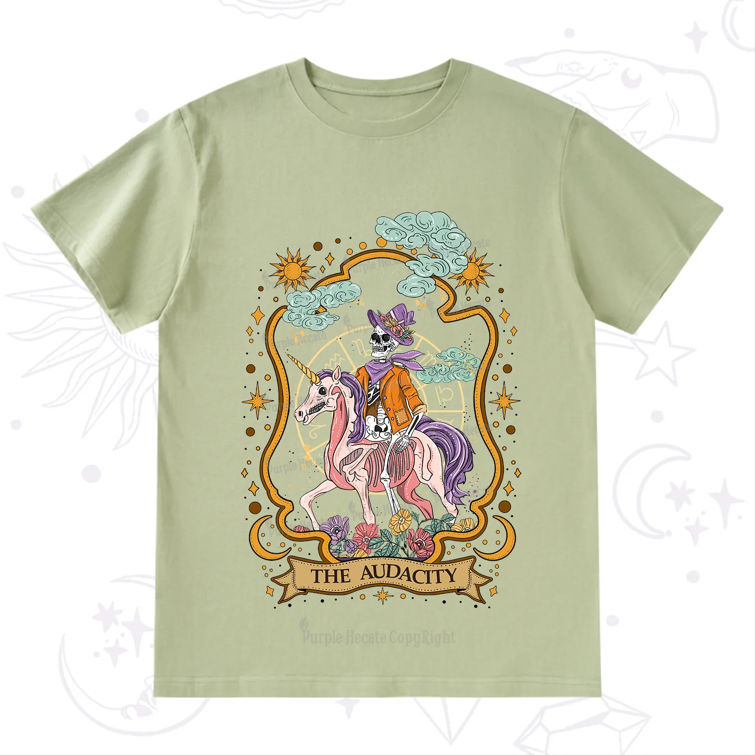 Purplehecate The Audacity Skeleton T-Shirt