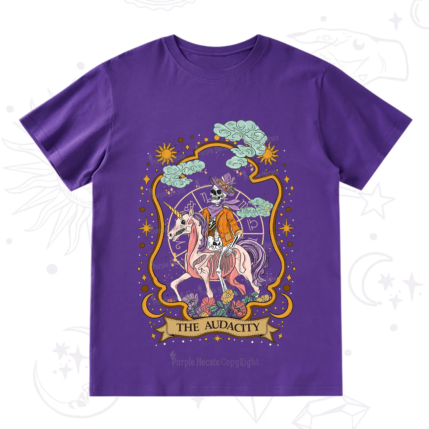 Purplehecate The Audacity Skeleton T-Shirt