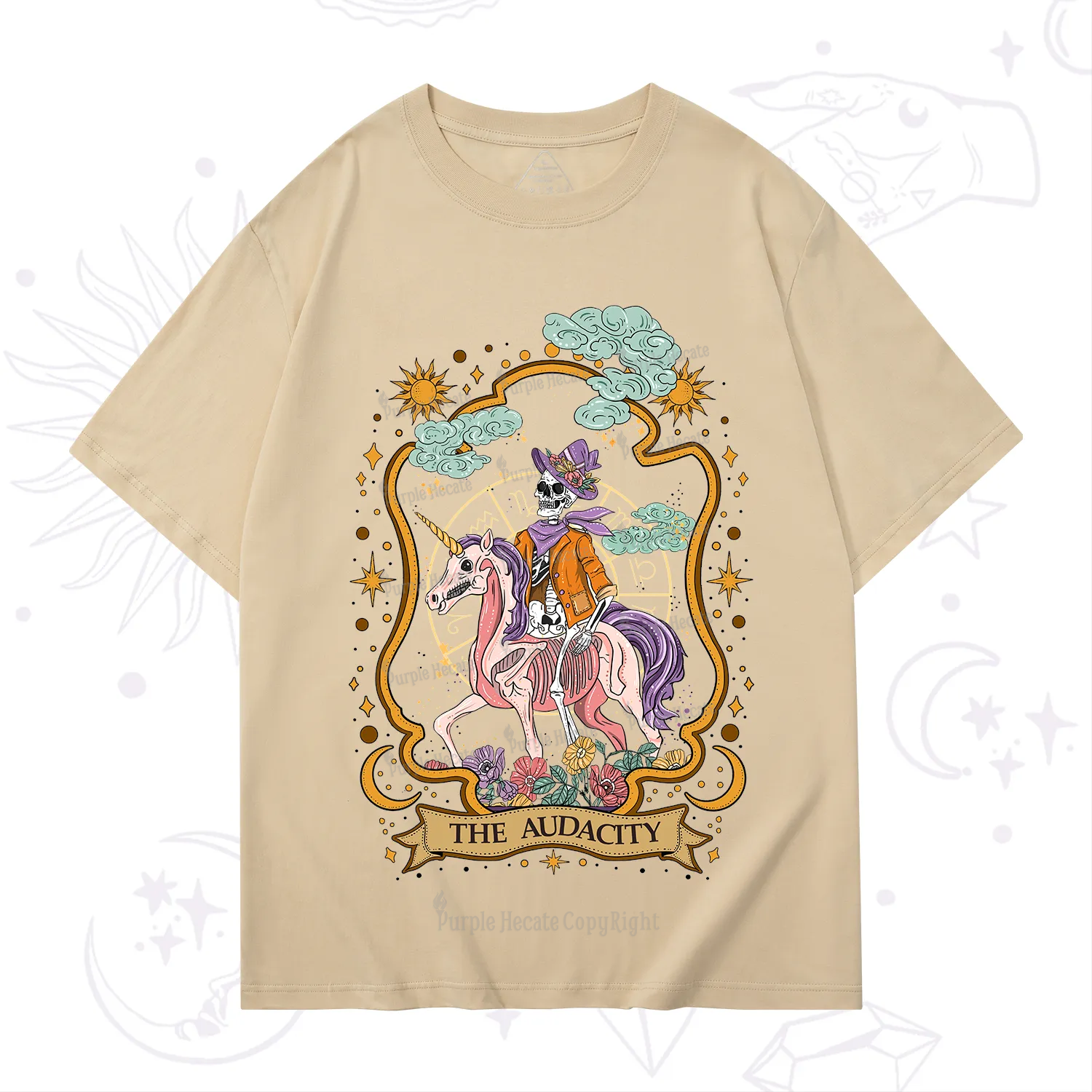 Purplehecate The Audacity Skeleton T-Shirt