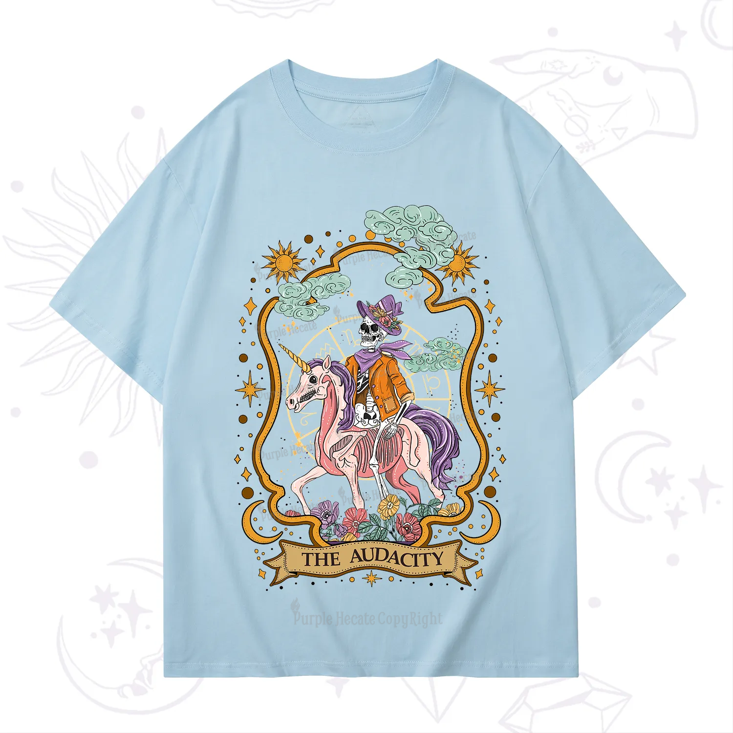 Purplehecate The Audacity Skeleton T-Shirt