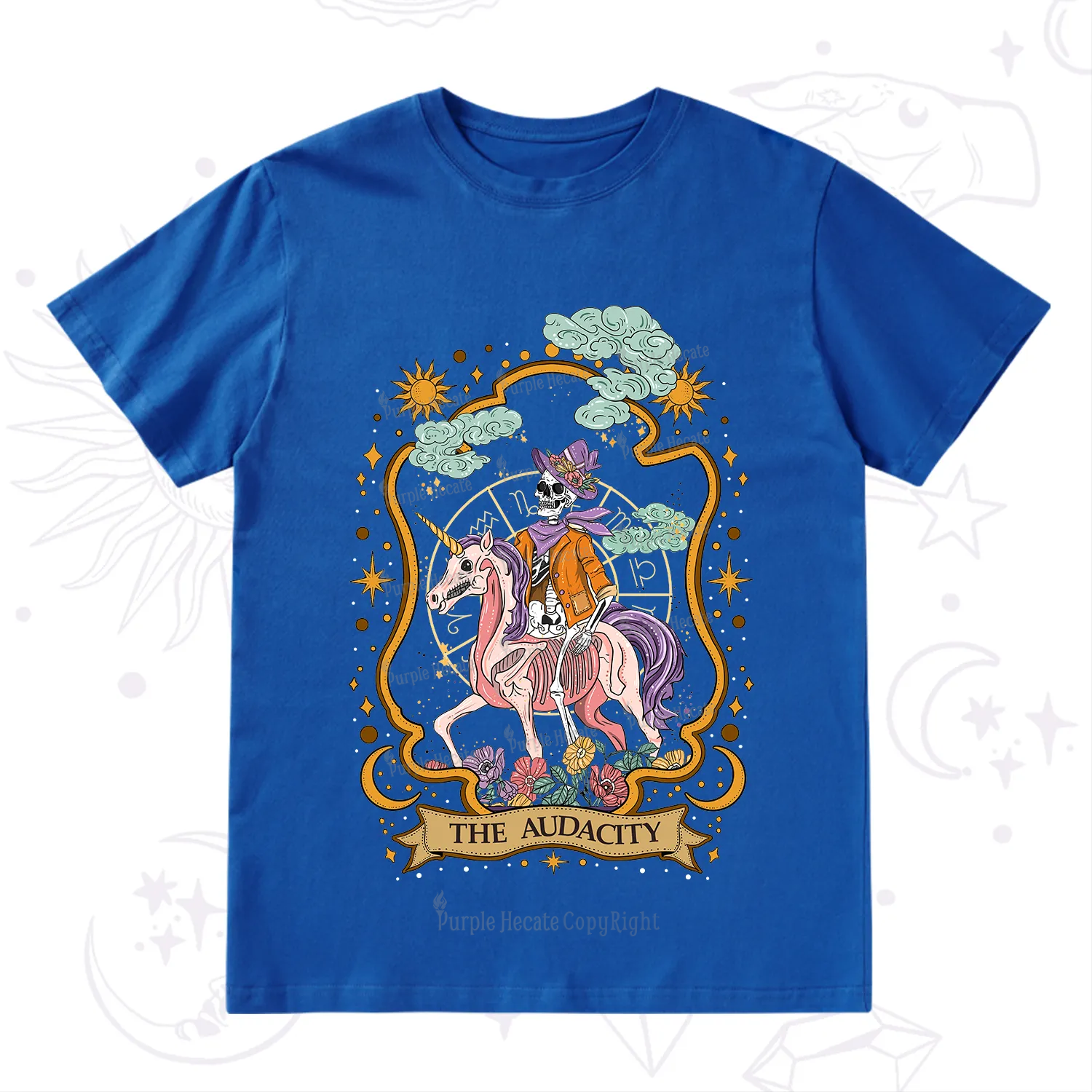 Purplehecate The Audacity Skeleton T-Shirt