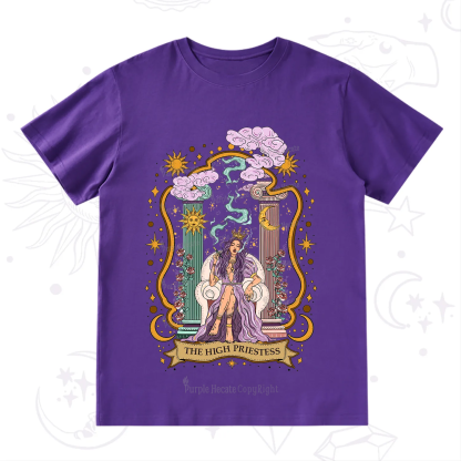 Purplehecate The High Priestess Goddess T-Shirt